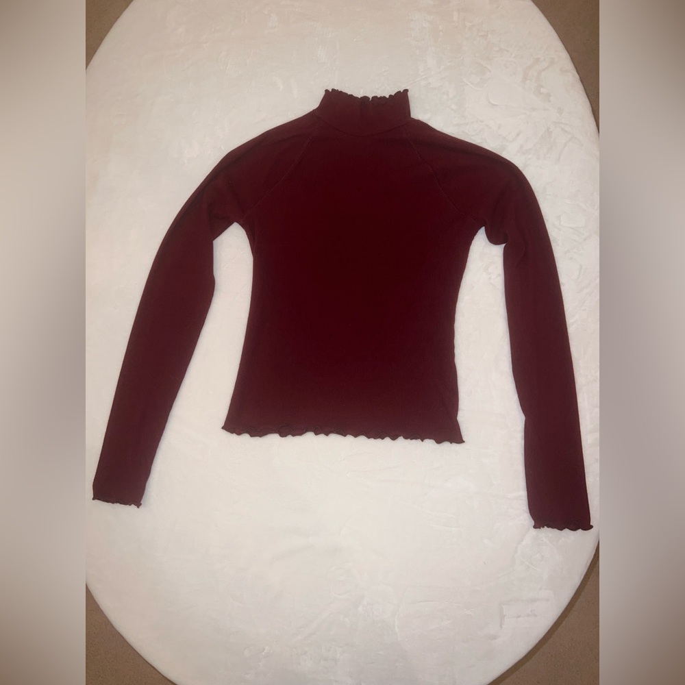 SO‎ Deep Red Knit Fabric
